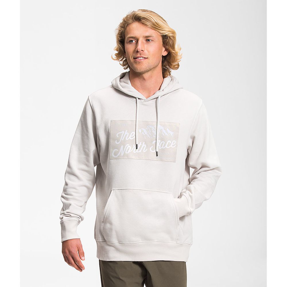 The North Face Hoodie Mens Australia - The North Face Holiday Light Grey (KLQ-820549)